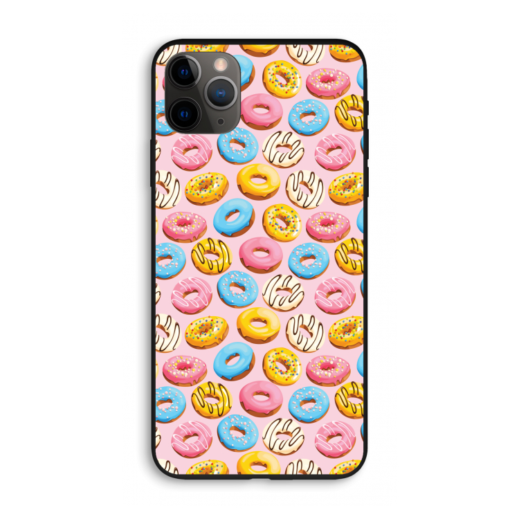 Pink donuts: iPhone 11 Pro Max Biologisch afbreekbaar hoesje