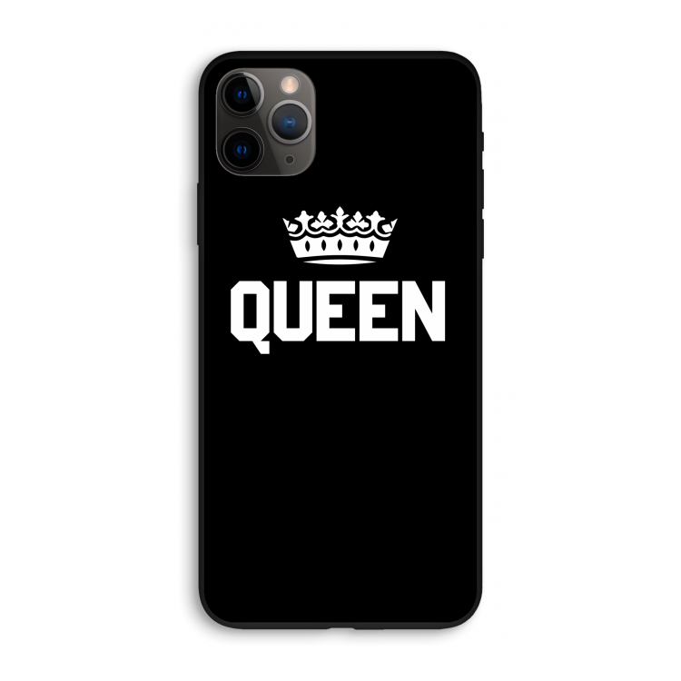 Queen zwart: iPhone 11 Pro Max Biologisch afbreekbaar hoesje
