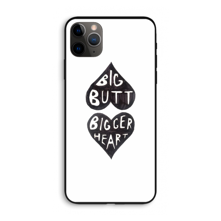 Big butt bigger heart: iPhone 11 Pro Max Biologisch afbreekbaar hoesje