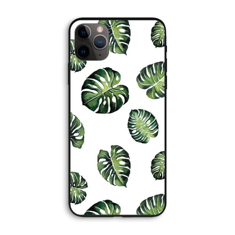 Tropische bladeren: iPhone 11 Pro Max Biologisch afbreekbaar hoesje