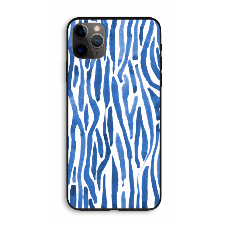 Blauwe nerven: iPhone 11 Pro Max Biologisch afbreekbaar hoesje