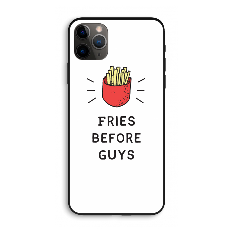 Fries before guys: iPhone 11 Pro Max Biologisch afbreekbaar hoesje