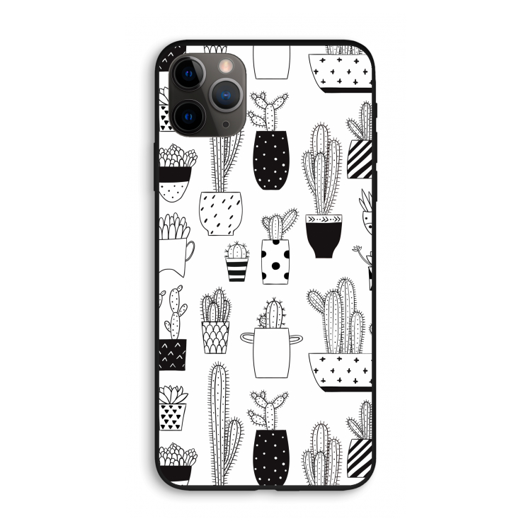 Cactusmotief: iPhone 11 Pro Max Biologisch afbreekbaar hoesje