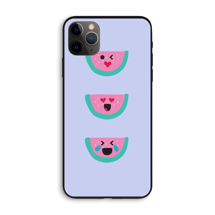 Smiley watermeloen: iPhone 11 Pro Max Biologisch afbreekbaar hoesje