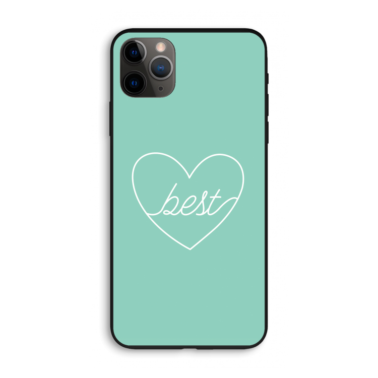 Best heart pastel: iPhone 11 Pro Max Biologisch afbreekbaar hoesje
