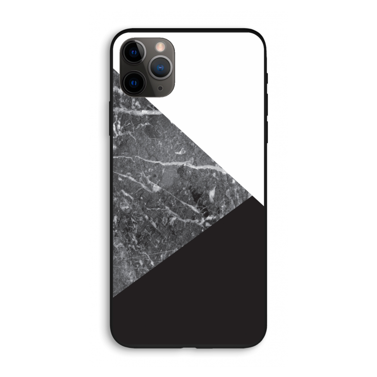 Combinatie marmer: iPhone 11 Pro Max Biologisch afbreekbaar hoesje