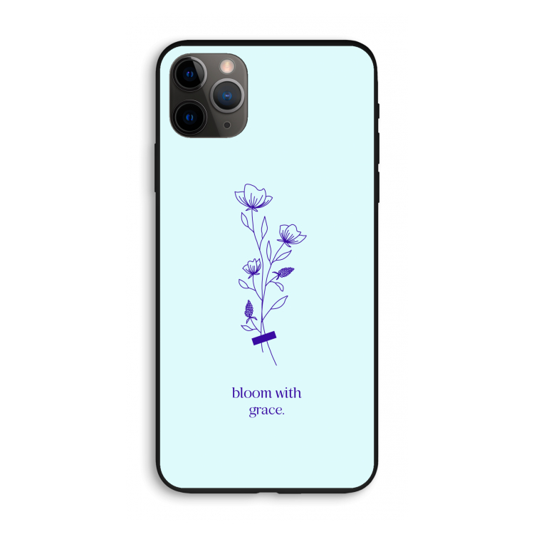 Bloom with grace: iPhone 11 Pro Max Biologisch afbreekbaar hoesje