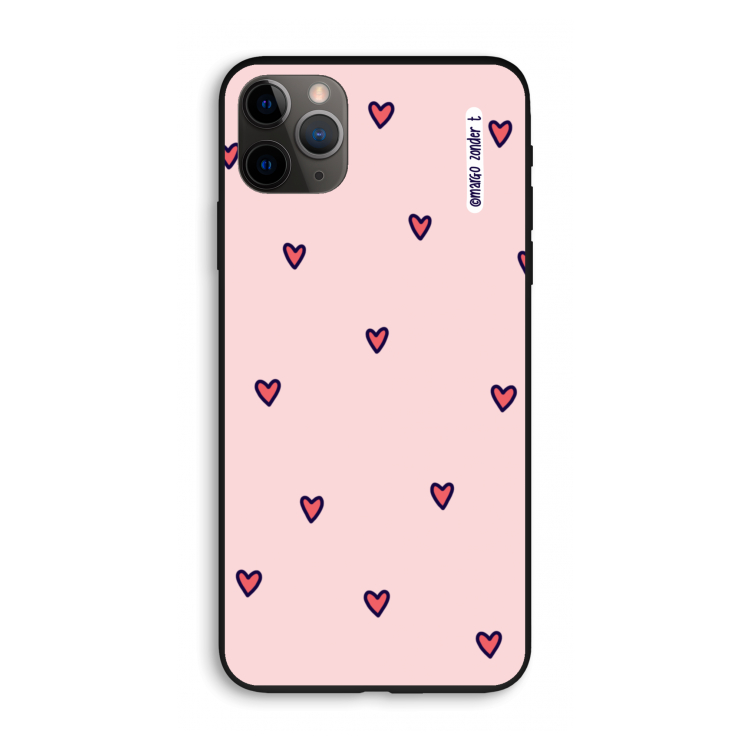 Hartjes: iPhone 11 Pro Max Biologisch afbreekbaar hoesje