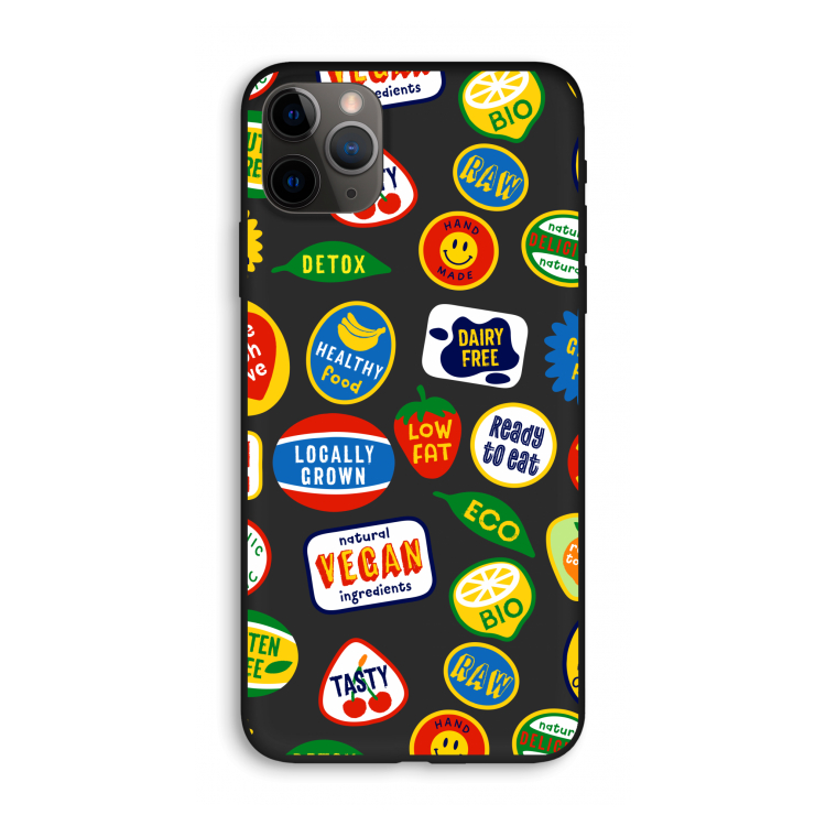 Fruitsticker: iPhone 11 Pro Max Biologisch afbreekbaar hoesje
