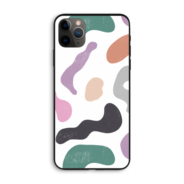 Memphis Shapes: iPhone 11 Pro Max Biologisch afbreekbaar hoesje