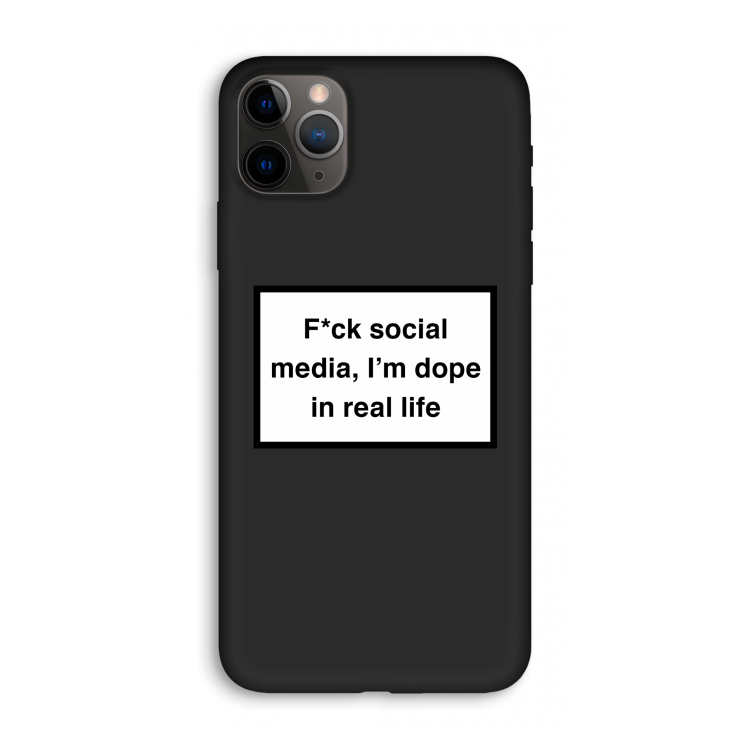 I'm dope: iPhone 11 Pro Max Biologisch afbreekbaar hoesje
