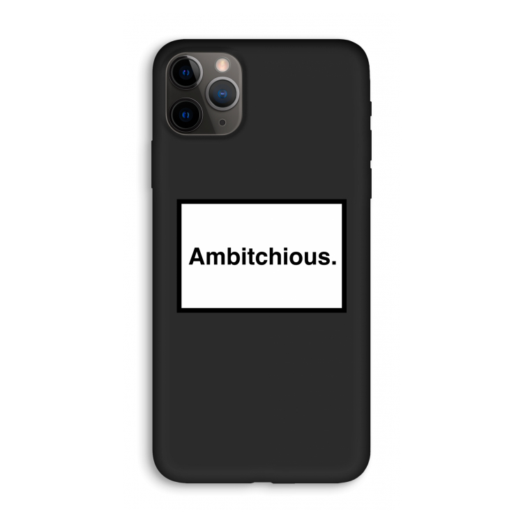 Ambitchious: iPhone 11 Pro Max Biologisch afbreekbaar hoesje