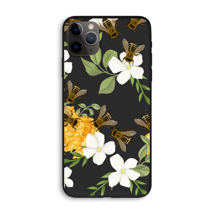 No flowers without bees: iPhone 11 Pro Max Biologisch afbreekbaar hoesje