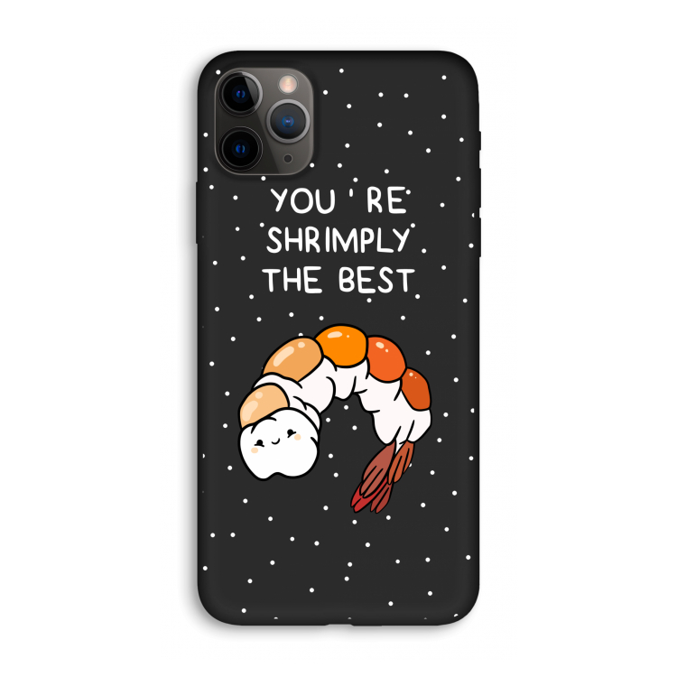 You're Shrimply The Best: iPhone 11 Pro Max Biologisch afbreekbaar hoesje