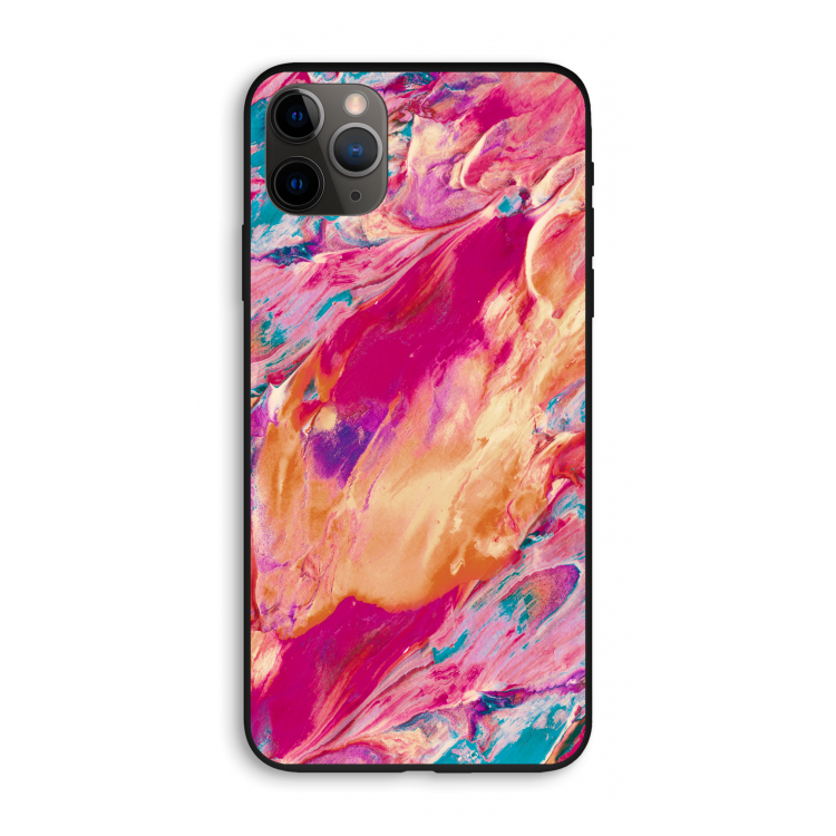 Pastel Echoes: iPhone 11 Pro Max Biologisch afbreekbaar hoesje