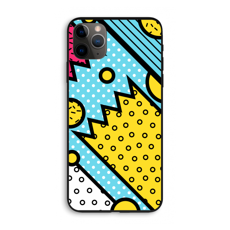 Pop Art #1: iPhone 11 Pro Max Biologisch afbreekbaar hoesje