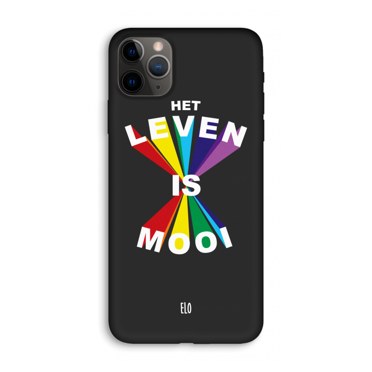 Het Leven Is Mooi: iPhone 11 Pro Max Biologisch afbreekbaar hoesje