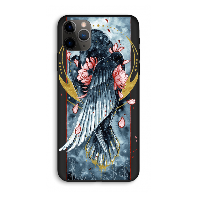 Golden Raven: iPhone 11 Pro Max Biologisch afbreekbaar hoesje