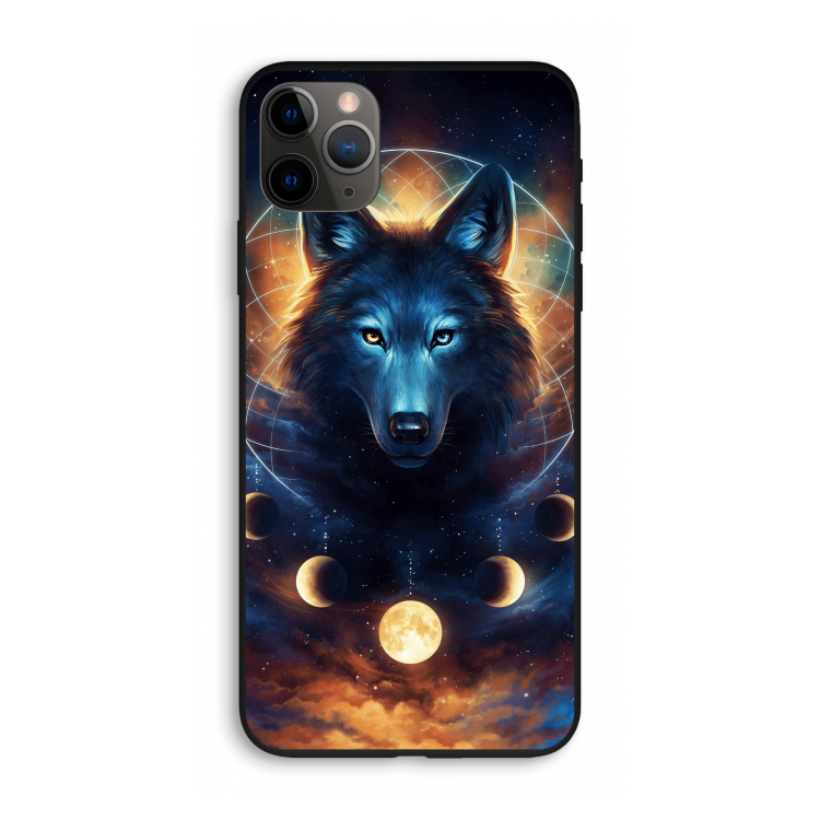 Wolf Dreamcatcher: iPhone 11 Pro Max Biologisch afbreekbaar hoesje