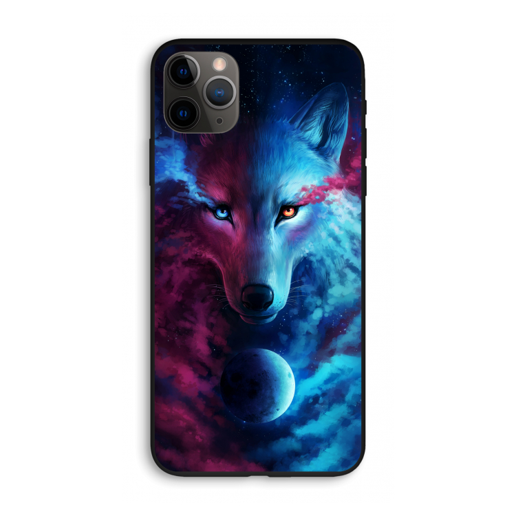 Where Light And Dark Meet: iPhone 11 Pro Max Biologisch afbreekbaar hoesje