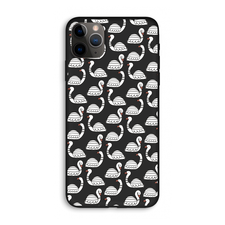 Zwanen: iPhone 11 Pro Max Biologisch afbreekbaar hoesje