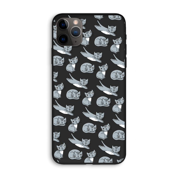 Poezen: iPhone 11 Pro Max Biologisch afbreekbaar hoesje