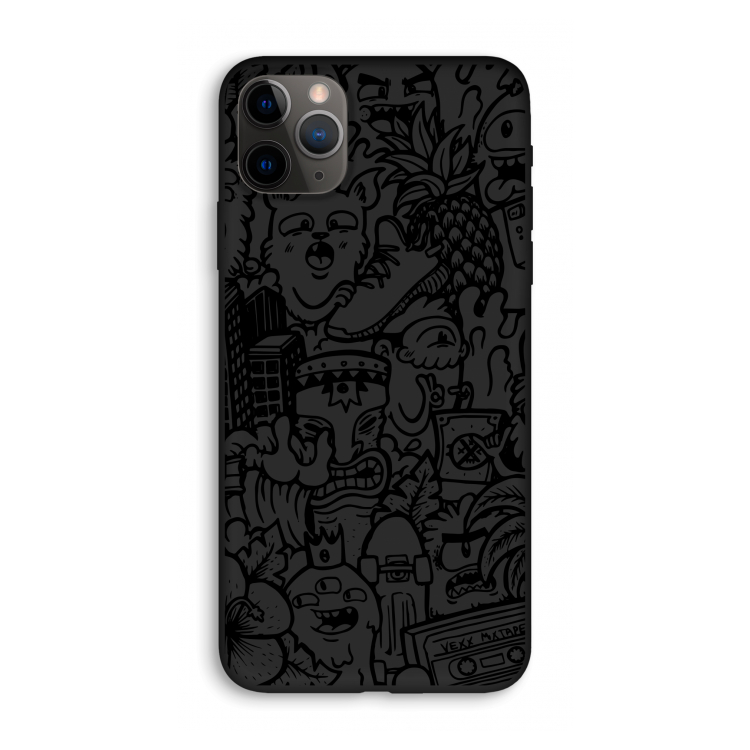Vexx Black Mixtape: iPhone 11 Pro Max Biologisch afbreekbaar hoesje