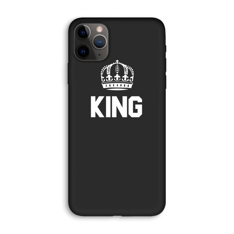 King zwart: iPhone 11 Pro Max Biologisch afbreekbaar hoesje