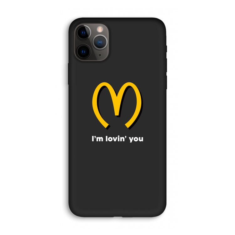 I'm lovin' you: iPhone 11 Pro Max Biologisch afbreekbaar hoesje