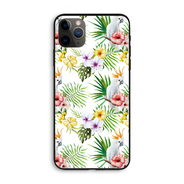 Gele kuif: iPhone 11 Pro Max Biologisch afbreekbaar hoesje
