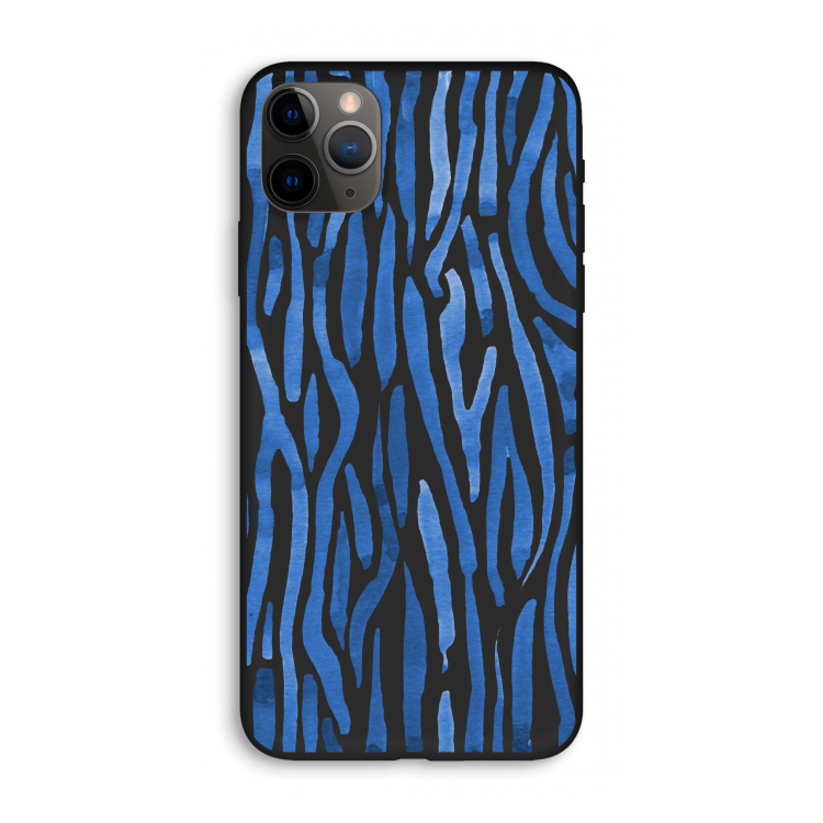 Blauwe nerven: iPhone 11 Pro Max Biologisch afbreekbaar hoesje