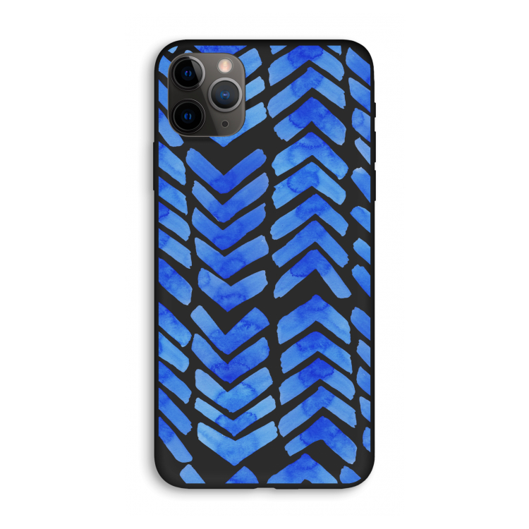 Blauwe pijlen: iPhone 11 Pro Max Biologisch afbreekbaar hoesje