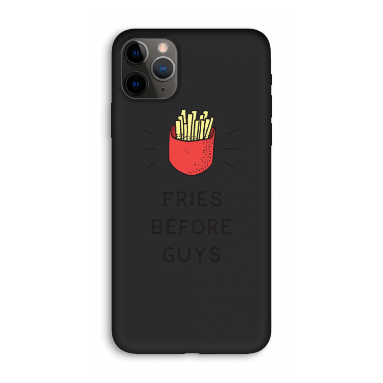 Fries before guys: iPhone 11 Pro Max Biologisch afbreekbaar hoesje