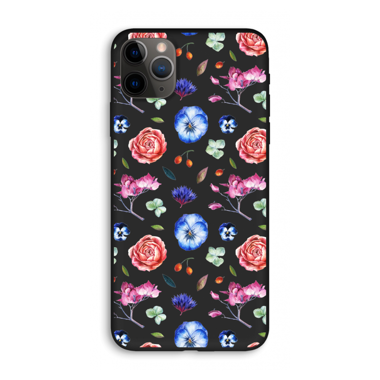 Bloemetjes: iPhone 11 Pro Max Biologisch afbreekbaar hoesje