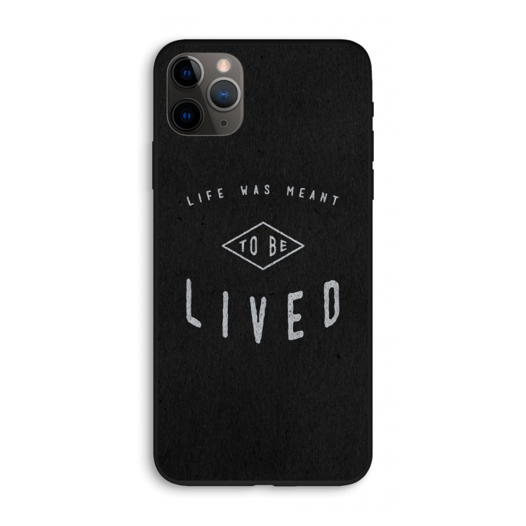 To be lived: iPhone 11 Pro Max Biologisch afbreekbaar hoesje