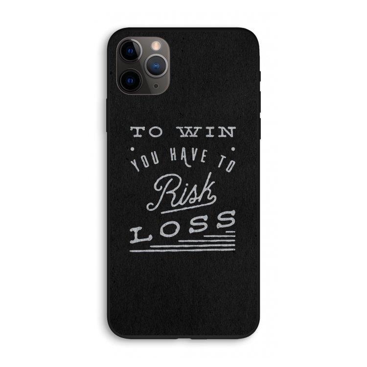 Risk loss: iPhone 11 Pro Max Biologisch afbreekbaar hoesje