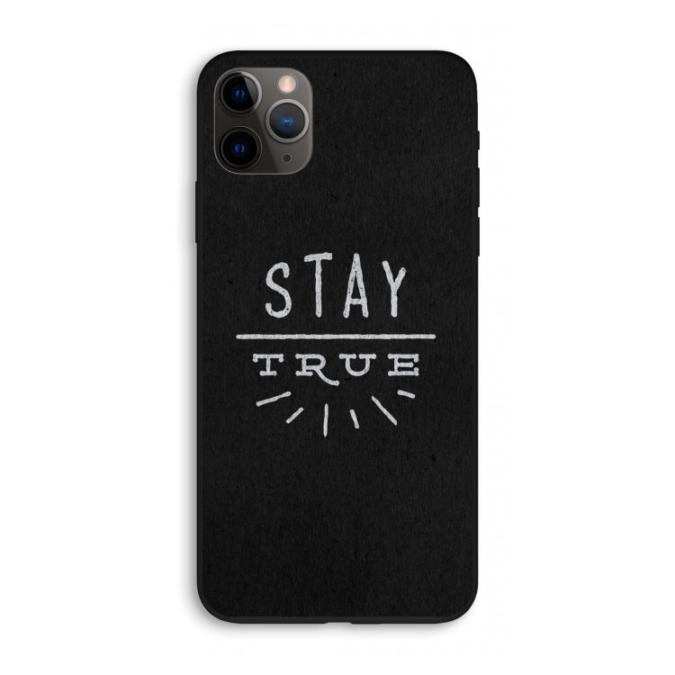 Stay true: iPhone 11 Pro Max Biologisch afbreekbaar hoesje
