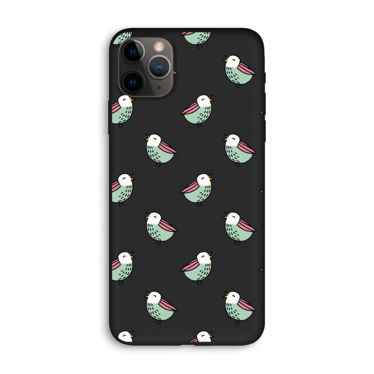 Vogeltjes: iPhone 11 Pro Max Biologisch afbreekbaar hoesje