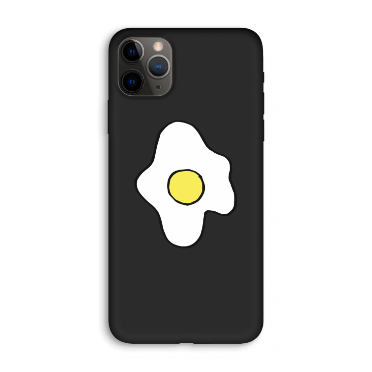 Spiegelei: iPhone 11 Pro Max Biologisch afbreekbaar hoesje