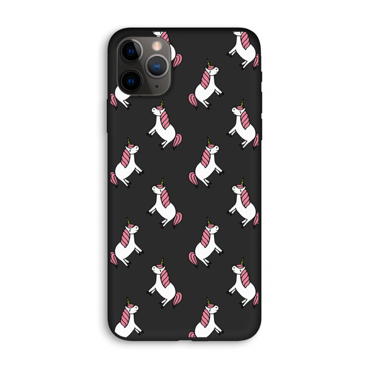 Eenhoorns overal: iPhone 11 Pro Max Biologisch afbreekbaar hoesje