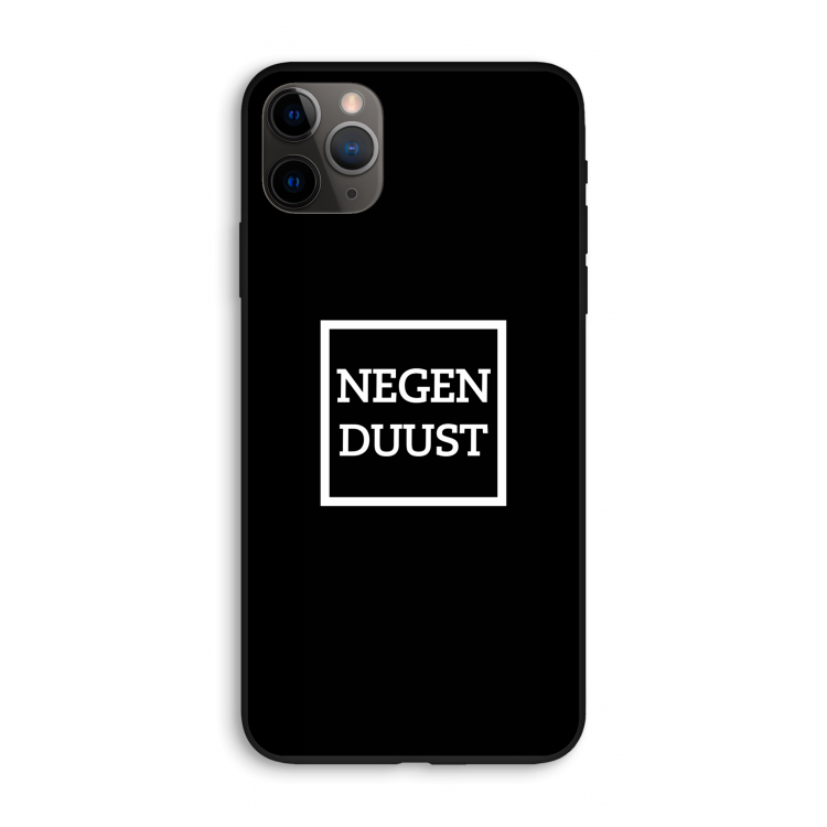 Negenduust black: iPhone 11 Pro Max Biologisch afbreekbaar hoesje