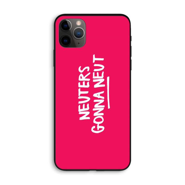 Neuters (roze): iPhone 11 Pro Max Biologisch afbreekbaar hoesje