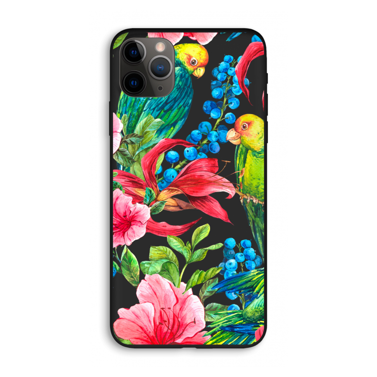 Papegaaien: iPhone 11 Pro Max Biologisch afbreekbaar hoesje