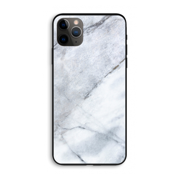 Witte marmer: iPhone 11 Pro Max Biologisch afbreekbaar hoesje