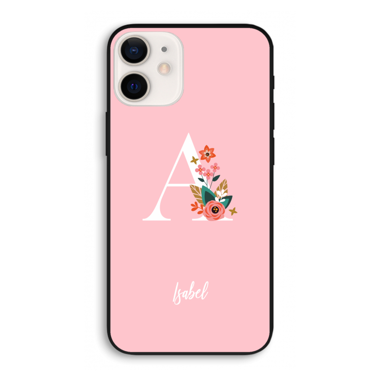 Pink Bouquet: iPhone 12 Biologisch afbreekbaar hoesje