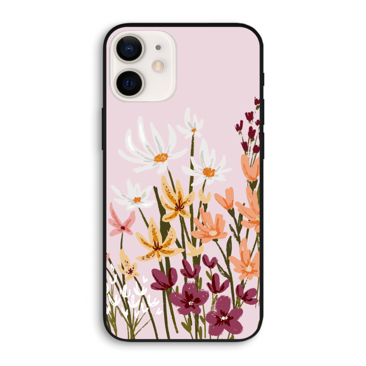 Painted wildflowers: iPhone 12 Biologisch afbreekbaar hoesje