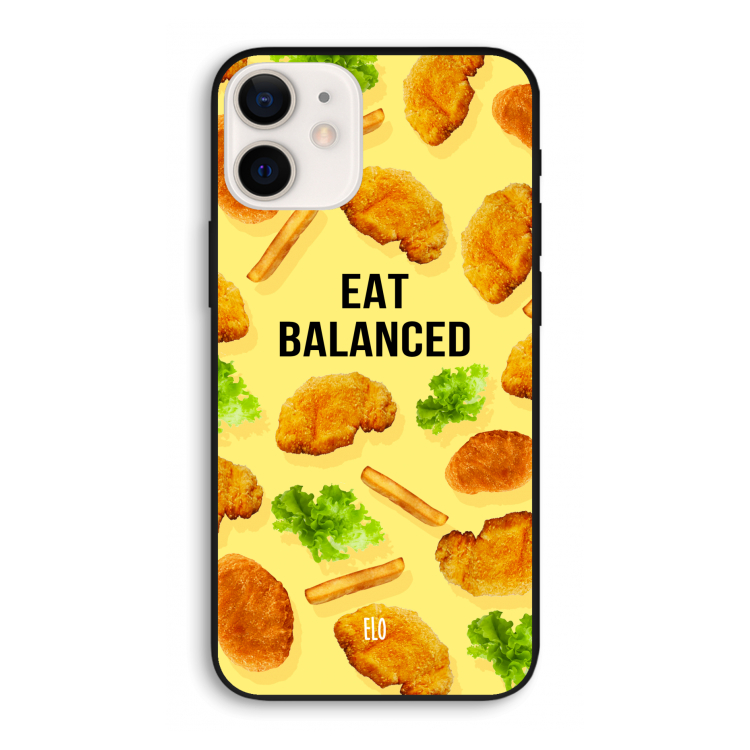 Eat Balanced: iPhone 12 Biologisch afbreekbaar hoesje
