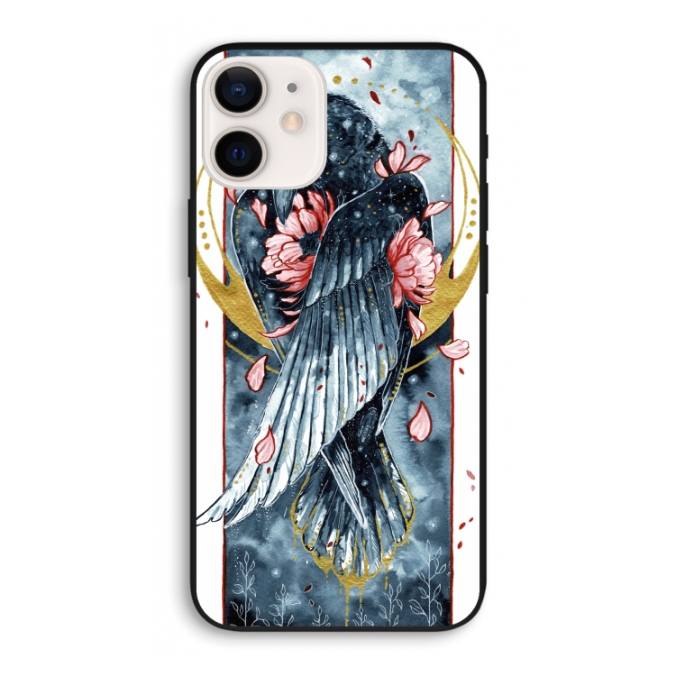 Golden Raven: iPhone 12 Biologisch afbreekbaar hoesje