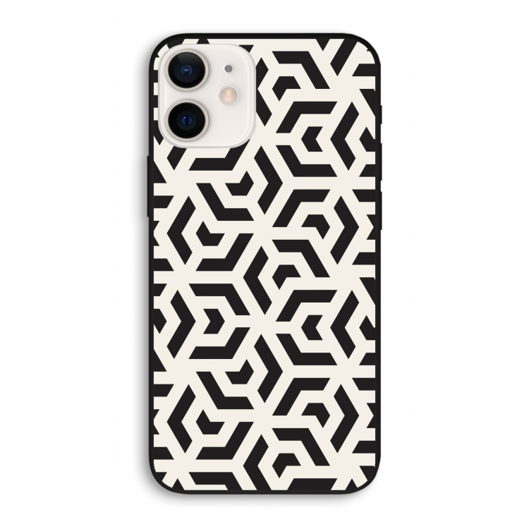Crazy pattern: iPhone 12 Biologisch afbreekbaar hoesje