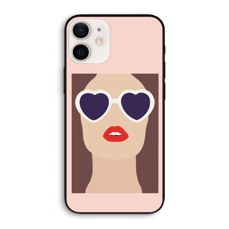 Red lips: iPhone 12 Biologisch afbreekbaar hoesje
